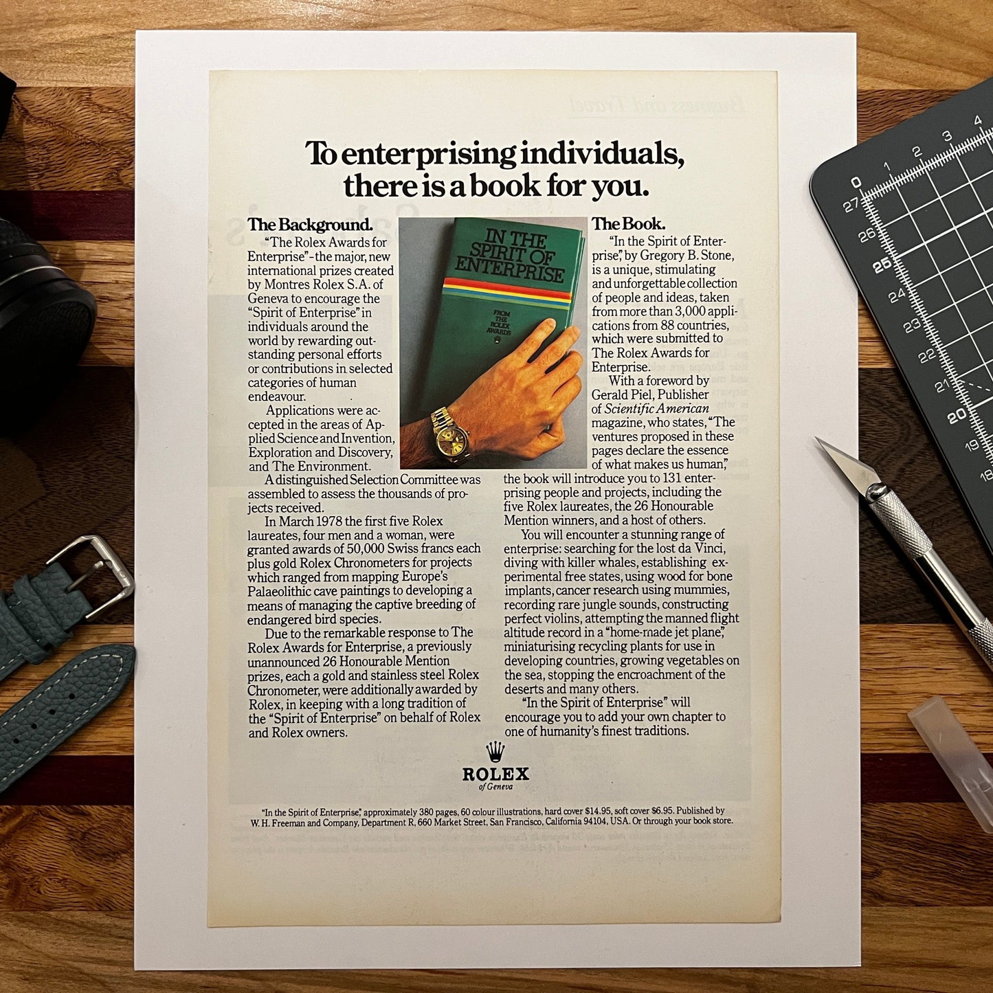 1970s Rolex DayDate Ad